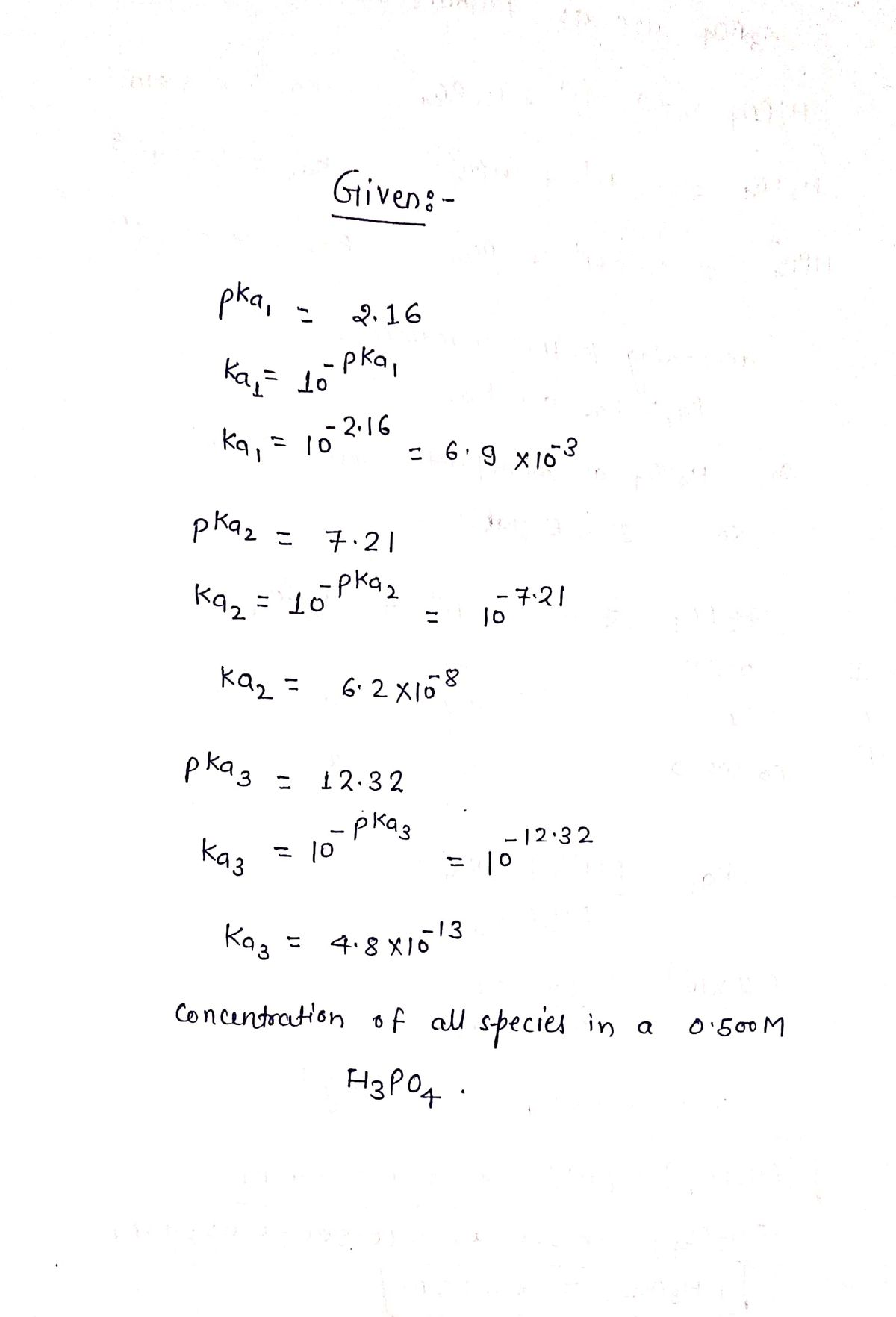 Chemistry homework question answer, step 1, image 1